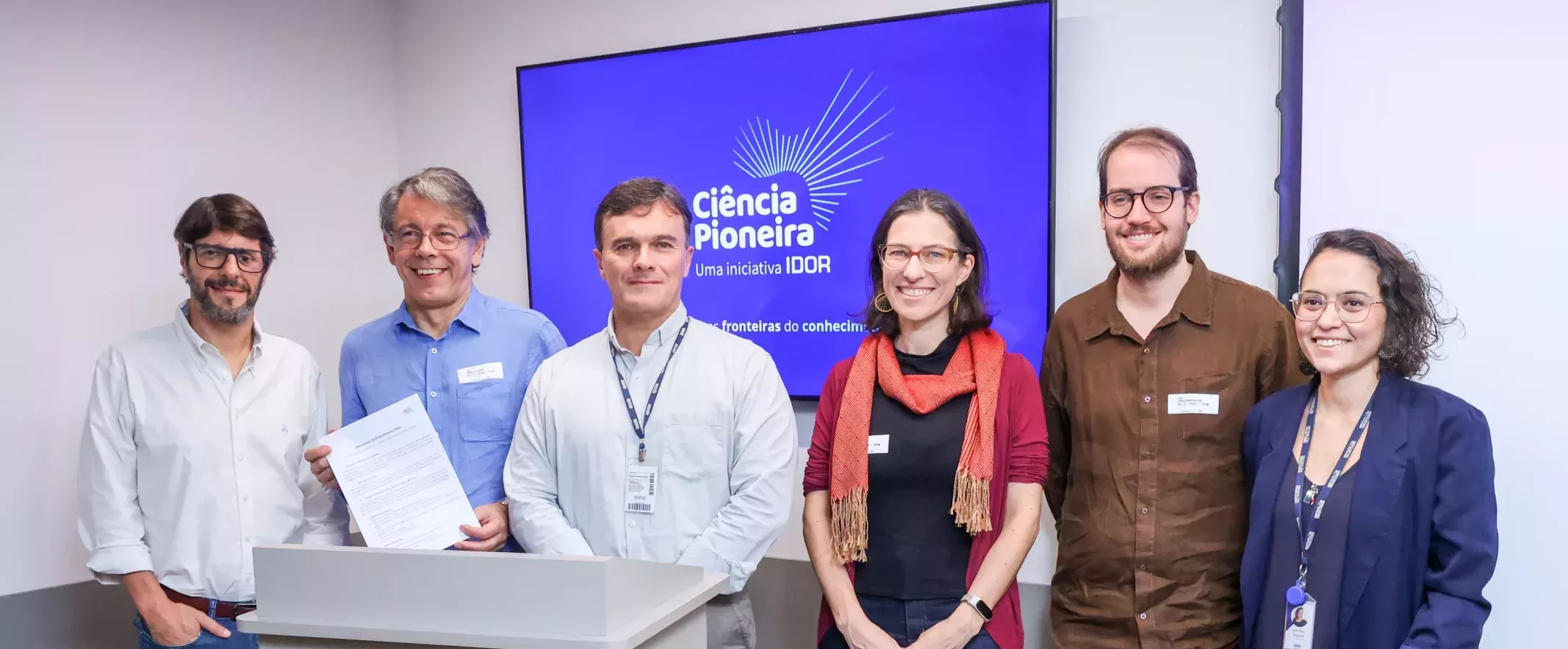 Ciência Pioneira, IDOR e IMPA firmam parceria para aplicar matemática em pesquisas biomédicas
